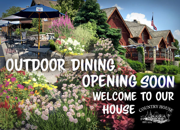 Outdoor Dining Opening Soon!